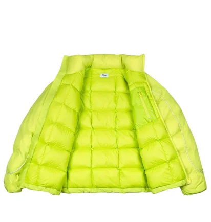 Dime Court Puffer Jacket (Neongelb)