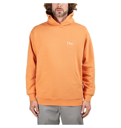 Dime Classic Small Logo Hoodie (Orange)