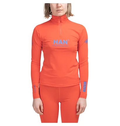 Han Kjobenhavn Half Zip Top (Rot)