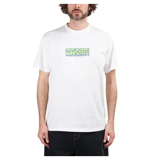 Carhartt WIP S/S Heat Script T-Shirt (Weiß)