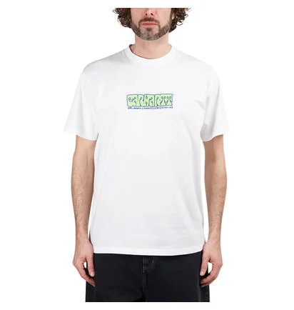 Carhartt WIP S/S Heat Script T-Shirt (Weiß)
