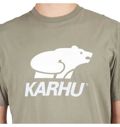 Karhu Basic Logo T-Shirt (Grün / Weiß)