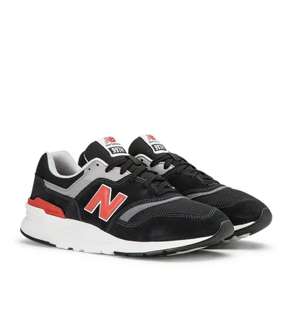 New Balance CM997 HDK (Schwarz / Rot)