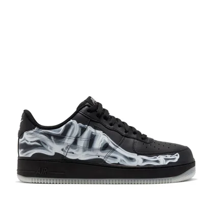 Nike Air Force 1 ´07 'Skeleton' (Schwarz)