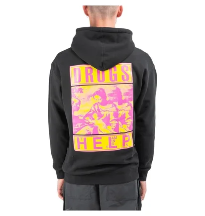 Pleasures Drugs Help Hoodie (Schwarz)