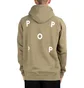 Pop Trading Company Logo Hooded Sweat (Oliv)