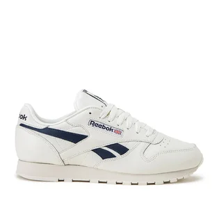 Reebok CL Leather MU (Weiß / Dunkelblau)