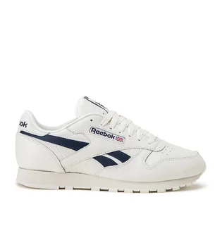 Reebok CL Leather MU (Weiß / Dunkelblau)