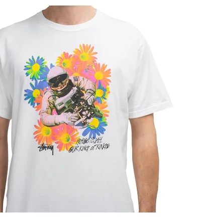 Stüssy Astronaut Tee (Weiß)