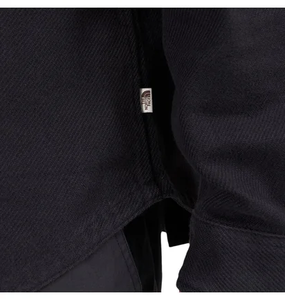 The North Face M Valley Twill-Flanell Shirt (Schwarz)