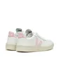 VEJA Pack WMNS V-10 Leather Extra White Petale (Weiß / Pink)