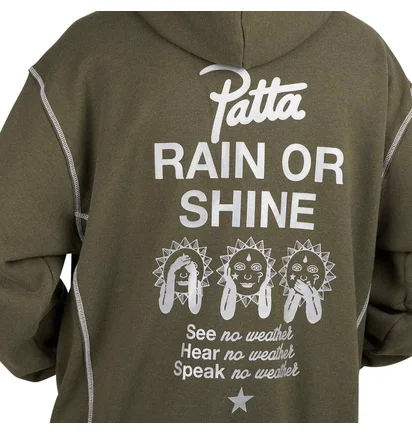 Converse x Patta Rain or Shine Hoodie (Grün)