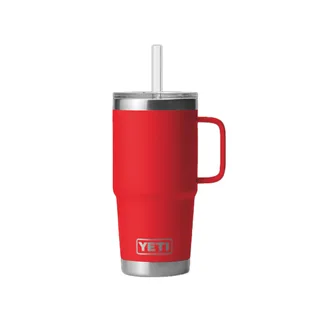 Yeti Rambler 25oz (739ml) Straw Mug (Rot)
