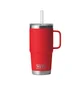 Yeti Rambler 25oz (739ml) Straw Mug (Rot)