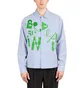 Brain Dead Gastromaniac Button Up Shirt (Blau)