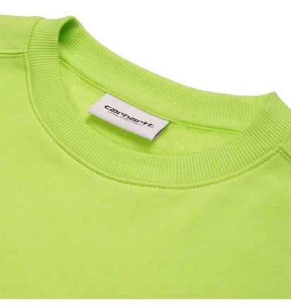 Carhartt WIP W Script Embroidery Sweatshirt (Grün)