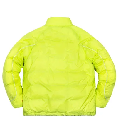 Dime Court Puffer Jacket (Neongelb)