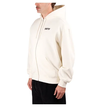 Carhartt WIP Hooded Think Tank Sweat Jacket (Beige)