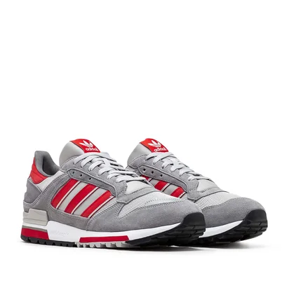 adidas ZX 600 (Grau / Rot)