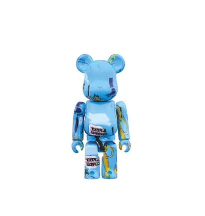Medicom 100% + 400% Jean-Michel Basquiat #4 Be@rbrick Toy
