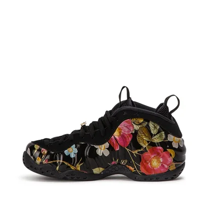 Nike Air WMNS Foamposite 1 'Floral' (Schwarz)