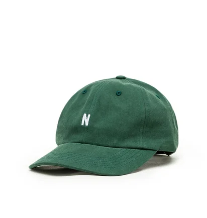 Norse Projects Twill Sports Cap (Dunkelgrün)