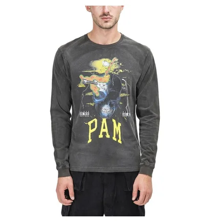 P.A.M. On Your Mind LS Tee (Schwarz)