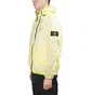 Stone Island Lamy Velour Zip Hooded Shell Jacket (Gelb)