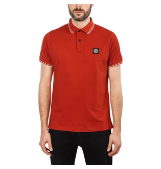 Stone Island Polo Shirt (Rot)