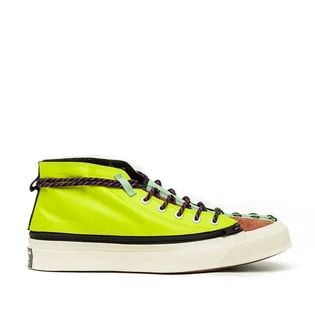 Converse Deck Star Zip Mid (Neongrün / Multi)