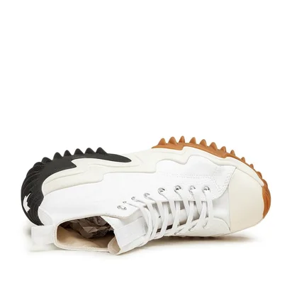 Converse Run Star Motion (Weiß / Schwarz / Braun)