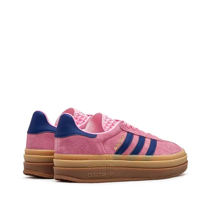adidas WMNS Gazelle Bold (Pink / Dunkelblau)