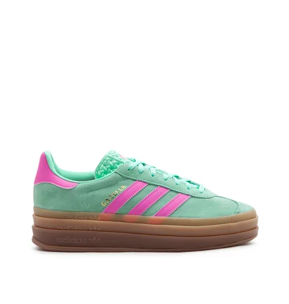 adidas WMNS Gazelle Bold (Grün / Pink)