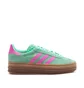 adidas WMNS Gazelle Bold (Grün / Pink)