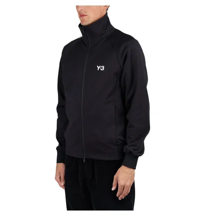 Y-3 3-Stripes Track Top (Schwarz / Weiss)