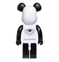 Medicom 1000% Freemasonry x Fragment Design Be@rbrick Toy (Weiß / Schwarz)