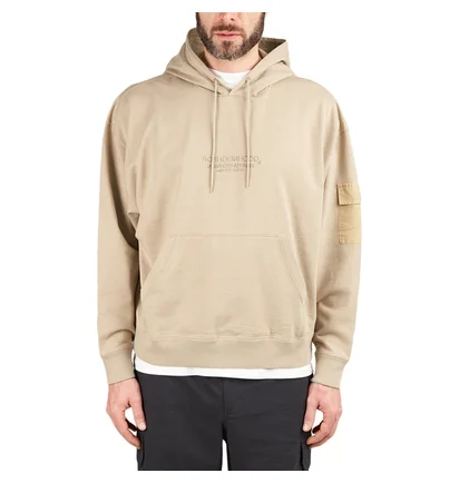 Neighborhood Solid / C-Hooded . LS (Beige)