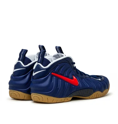 Nike Air Foamposite Pro 'Blue Void' (Blau / Rot)