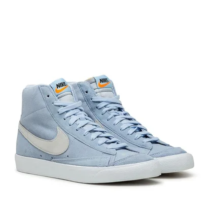 Nike Blazer Mid '77 Suede (Hellblau / Weiß)