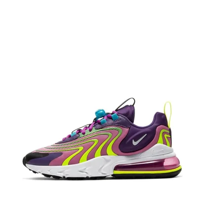 Nike WMNS Air Max 270 React ENG (Lila / Gelb)