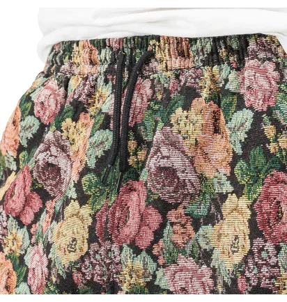 Pleasures Floral Woven Shorts (Braun / Schwarz)