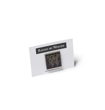 Raised By Wolves W Pin (Gold)