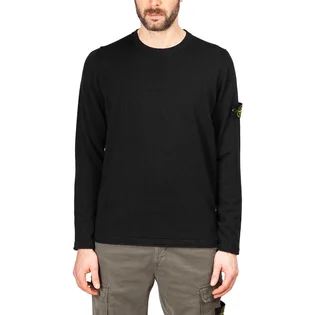 Stone Island Light Crewneck Knit Jumper (Schwarz)