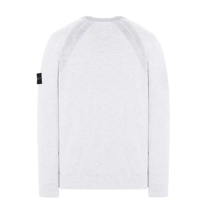 Stone Island Reversible Knit Pullover (Hellgrau)
