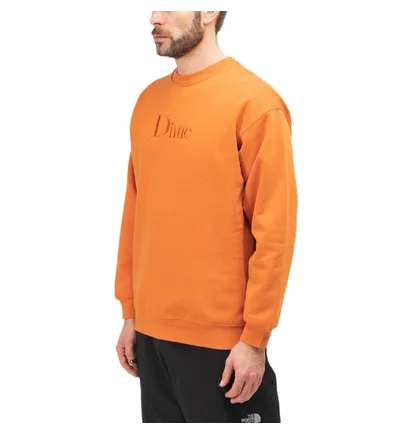 Dime Classic Logo Crewneck (Orange)