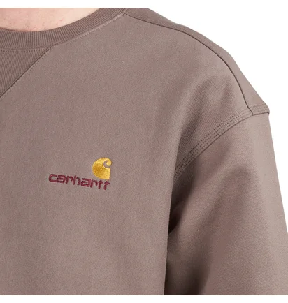 Carhartt WIP American Script Sweatshirt (Grau)