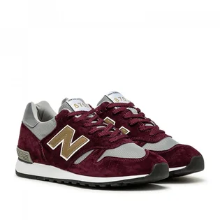 New Balance M670 BGW 'Made in England' (Burgundy / Grau)