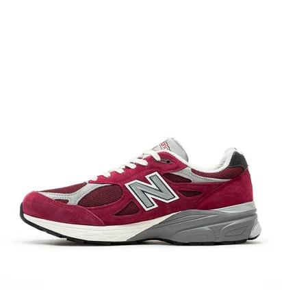 New Balance M990TF3 Made in USA 'Scarlet' (Rot / Grau)