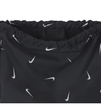 Nike Heritage Gymbag (Schwarz / Weiß)