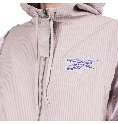 Reebok x Cottweiler Convertible Jacket (Grau / Flieder)